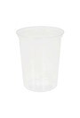 Contenant rond en plastique recyclable #EC419913200