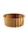 Contenant rond en carton kraft recyclable #EC700042600