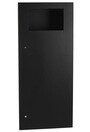 TRIMLINE Wall Mounted Stainless Steel Waste Receptacle 12 Gal #BOB35643MBK
