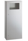 TRIMLINE Wall Mounted Stainless Steel Waste Receptacle 12 Gal #BO035649000