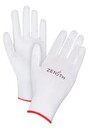 White Lightweight Coated Gloves Polyurethane Coating, 13 Gauge #TQSAO161000