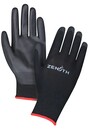 Black Lightweight Coated Gloves Polyurethane Coating, 13 Gauge #TQSAX696000