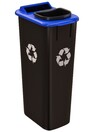 MOBILIA Poubelle de recyclage avec couvercle 58L #NI58MODUONO