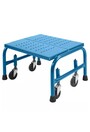 Escabeau roulant 1 marche en acier #TQ0MH227000