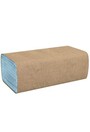 W120 Tuff Job Blue Windshield Paper Towels SingleFold #CC00W120000