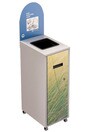 MULTIPLUS Station de recyclage avec couvercle 87L #NIMU87P2PCBLA