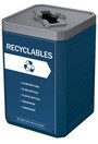 OUTLAW Poubelle pour le recyclage mixte 50 gal #BU208394EN0