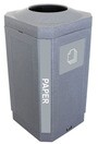 OCTO Poubelle pour le recyclage du papier 32 gal #BU104457000