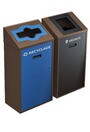 TRANSIT Îlot de récupération mural double 58L #NITR5802MUBRU
