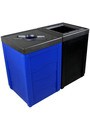 EVOLVE Double Recycling Station 100 Gal #BU101280000