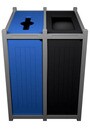VENTURE Double Recycling Station 46 Gal #BU113739000