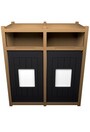 VISION Double Recycling Station 64 Gal #BU213148000