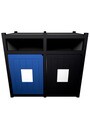 VISION Station de recyclage mixte 90 gal #BU105300000