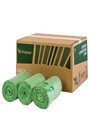 30" X 42" Compostable Roll Bags #PKBIO304200