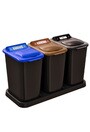 MOBILIA 3-Stream Recycling Station 26L #NIMO263P400