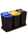 MOBILIA 3-Stream Recycling Station 26L #NIMO263P600