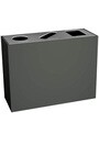 ARISTATA 3-Stream Customizable Recycling Station 45 Gal #BU101878000