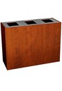 ARISTATA 3-Stream Customizable Recycling Station 45 Gal #BU101889000