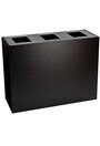 ARISTATA 3-Stream Customizable Recycling Station 45 Gal #BU101897000