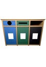 AURA 3-Stream Recycling Station 96 Gal #BU105421000