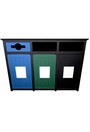 AURA Station de recyclage personnalisable 96 gal #BU124066000