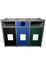 VISION Station de recyclage 3 voies 96 gal #BU198620000
