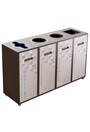 LOUNGE 4-Stream Recycling Station 58L #NILO5804P8NOI