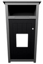AURA Lockable Outdoor Waste Container 32 Gal #BU110318000