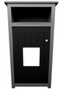 AURA Poubelle extérieure verrouillable 32 gal #BU110318000