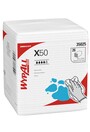 35025 Wypall X50 Chiffons de nettoyage plié en 4 blanc #KC035025000