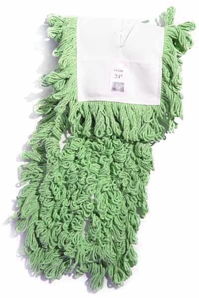 Looped Dry Dust Mop Hi-Dur, Green #CA010733VER