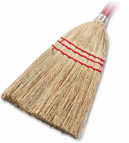 Straw Broom with 54" Handle #CA0000W3000