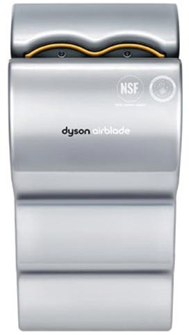 Aluminum Hand Dryer Dyson Airblade #CN00AB06000 Aluminum Hand Dryer Dyson Airblade #CN00AB06000