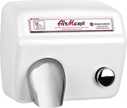 Airmax Push Button Ultra-Speed Hand Dryer #NVDM5497200 Airmax Push Button Ultra-Speed Hand Dryer #NVDM5497200