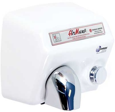 Airmax Push Button Ultra-Speed Hand Dryer #NVDM5497400 Airmax Push Button Ultra-Speed Hand Dryer #NVDM5497400