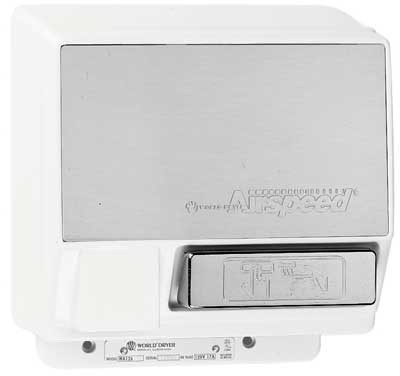 Airspeed Push Button Hand Dryer #NV0AIRSP400 Airspeed Push Button Hand Dryer #NV0AIRSP400