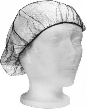 Filet à cheveux à mailles alvéolées en nylon Brun #SE1011WSBRU