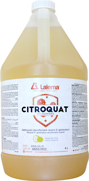 Neutral 5th Generation Disinfectant Cleaner CITROQUAT #LM0066554.0