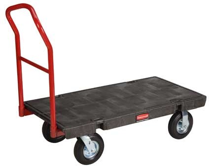 Chariot à plateforme Rubbermaid 4436 #RB443610NOI