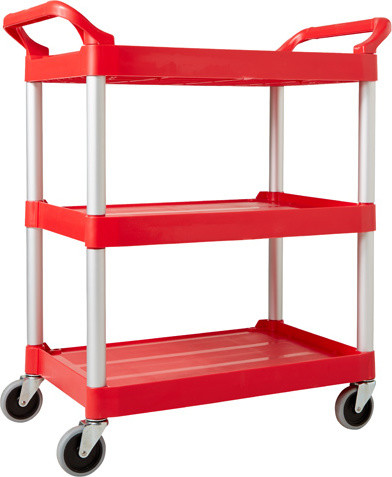 Rubbermaid Utility Cart, Red (Rubbermaid 3424-88 RED)