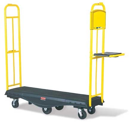 Chariot de manutention à plateforme Rubbermaid 9T50 StockMate #RB009T50NOI