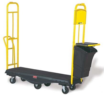 Handling Cart with Deck Rubbermaid 9T52 StockMate #RB009T52NOI