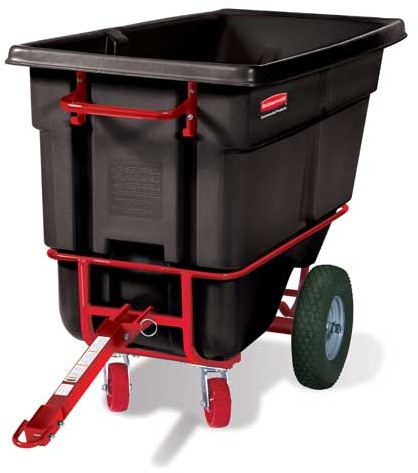 Chariot basculant à traineau 1/2 verge cube Rubbermaid 1306-41 #RB130641NOI Chariot basculant à traineau 1/2 verge cube Rubbermaid 1306-41 #RB130641NOI