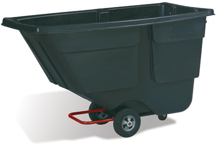 Chariot basculant 1 verge cube de Rubbermaid Commercial 600 lb #RB009T18NOI Chariot basculant 1 verge cube de Rubbermaid Commercial 600 lb #RB009T18NOI