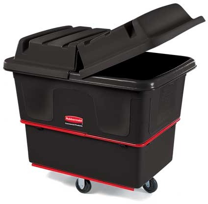 Chariot de buanderie cubique robuste 20 pieds cubes Rubbermaid 4720, Couvercle vendu séparément #RB004720NOI