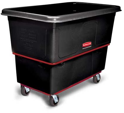 Heavy-Duty Cubic Cart 27 Cu. Ft. Rubbermaid 4727 #RB004727NOI