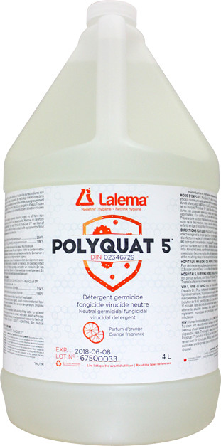 POLYQUAT 5 Détergent bactéricide, fongicide, virucide neutre #LM0067504.0