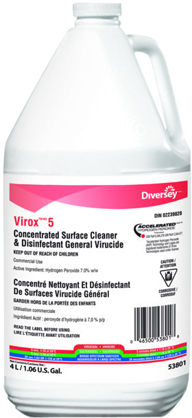 Disinfectant Cleaner Virox 5 AHP #JH005380100 Disinfectant Cleaner Virox 5 AHP #JH005380100