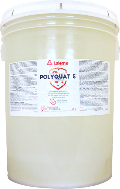 POLYQUAT 5 Détergent bactéricide, fongicide, virucide neutre #LM00675020L