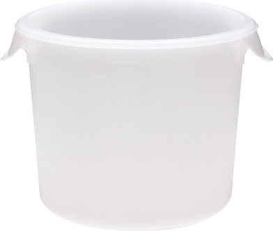 White Round Food Storage Container #RB005723BLA